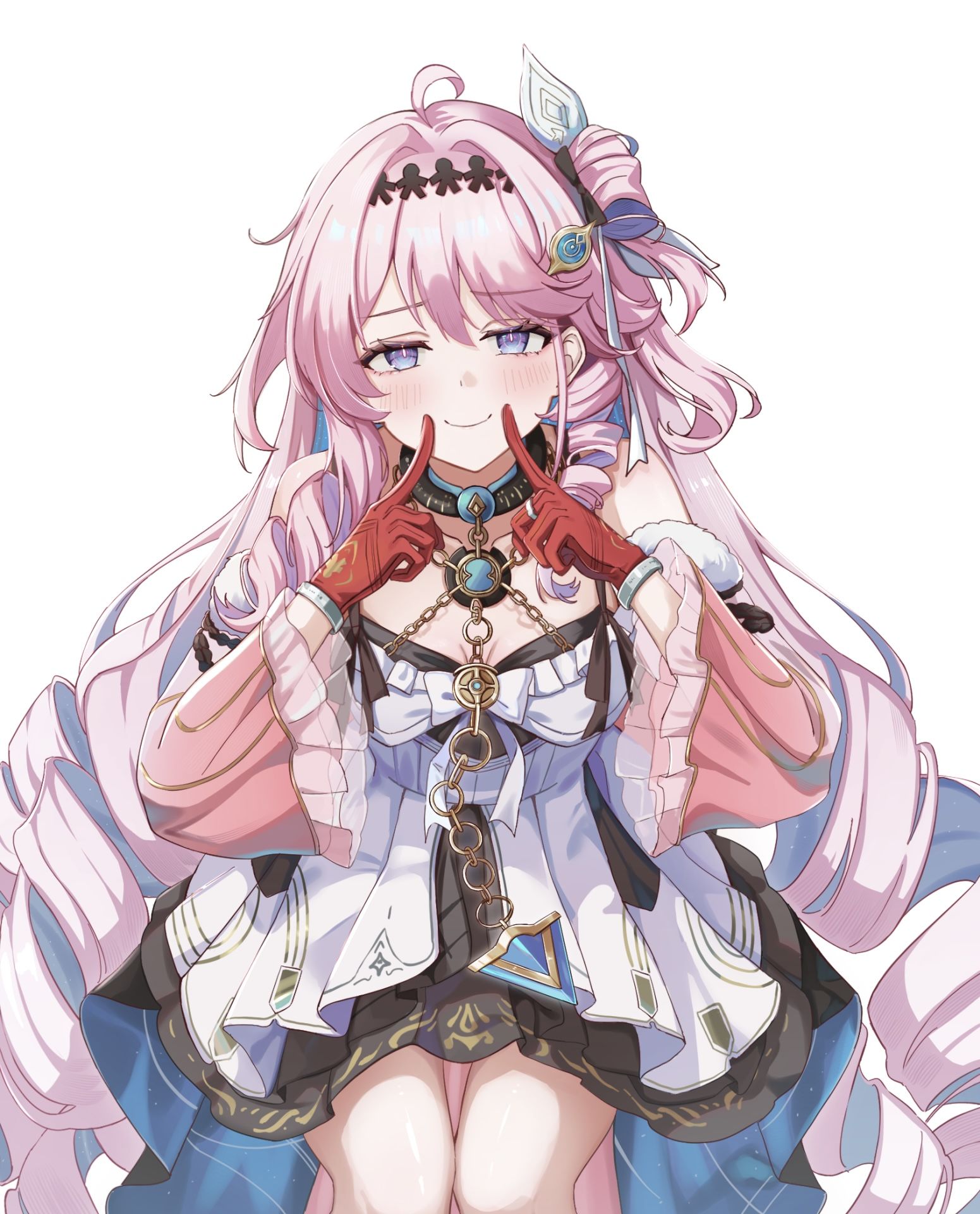 冷笑女子ダーニャ插画图片壁纸
