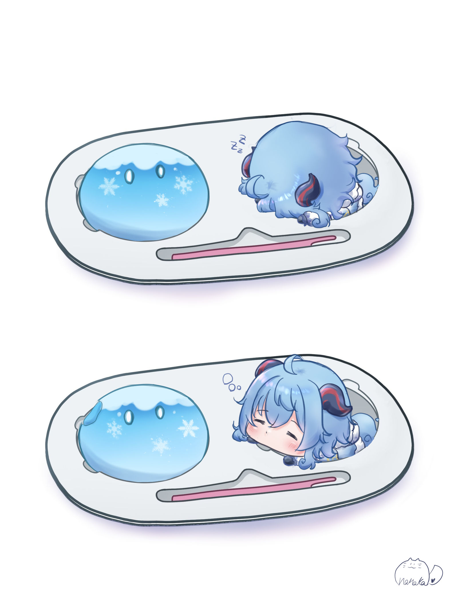 もち甘雨❄ 头像同人高清图