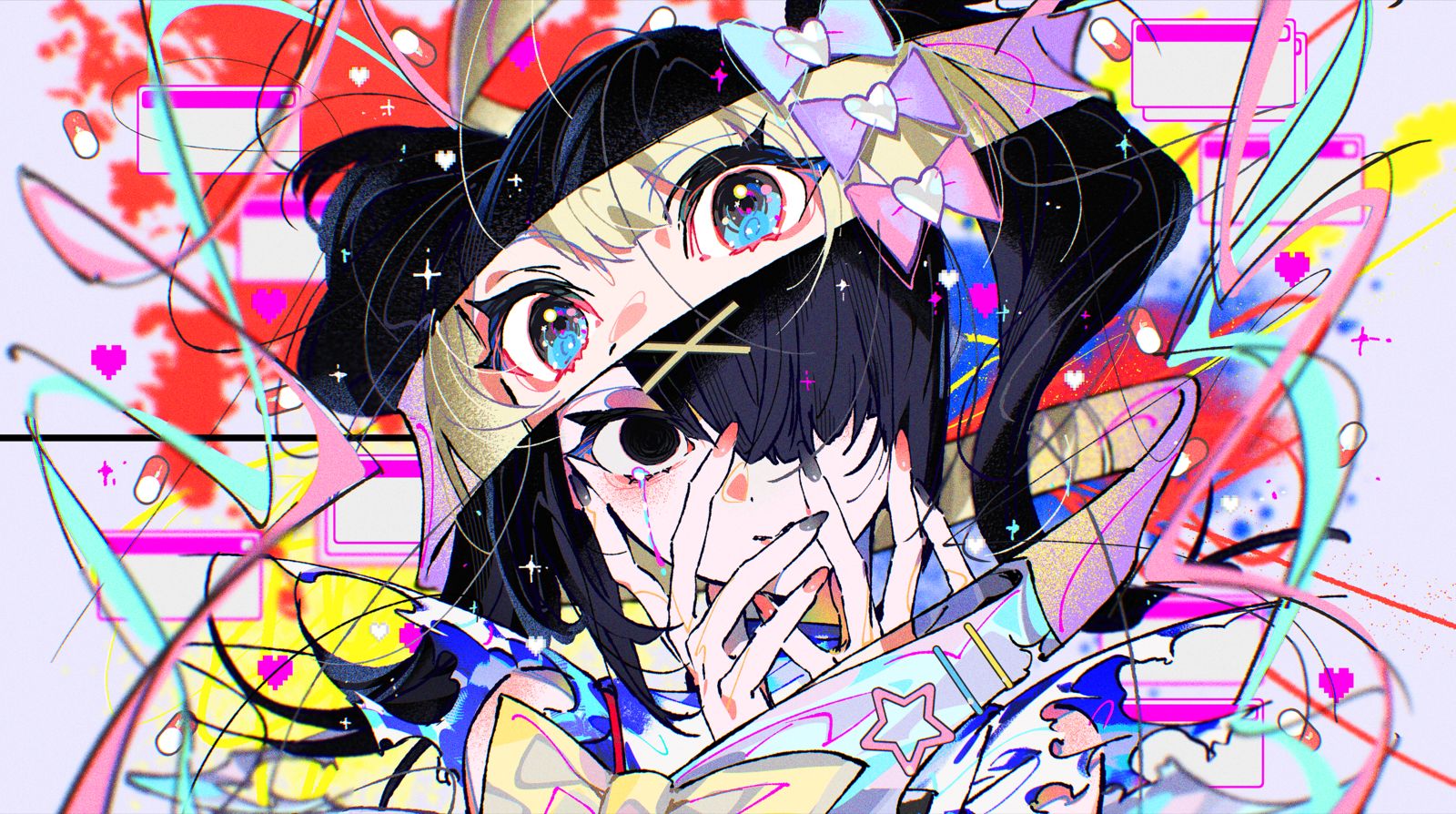 NEEDY GIRL OVERDOSE头像同人高清图