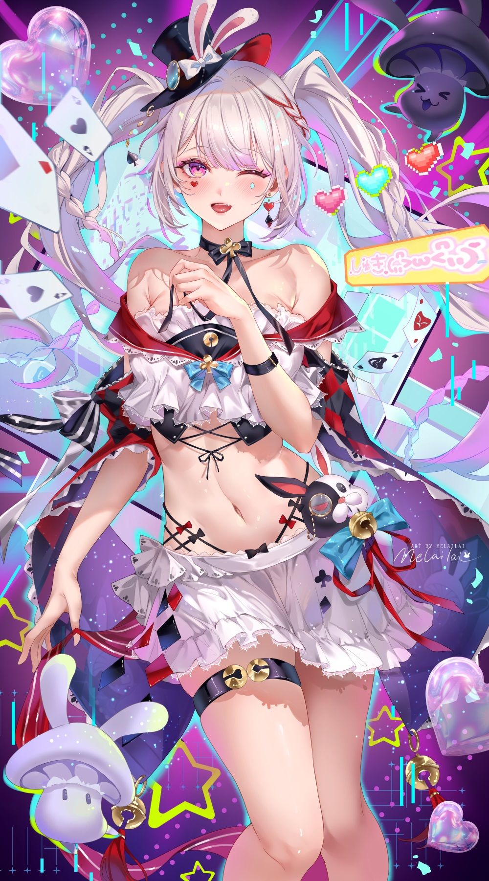火花夏日私藏，清凉版福利图包插画图片壁纸