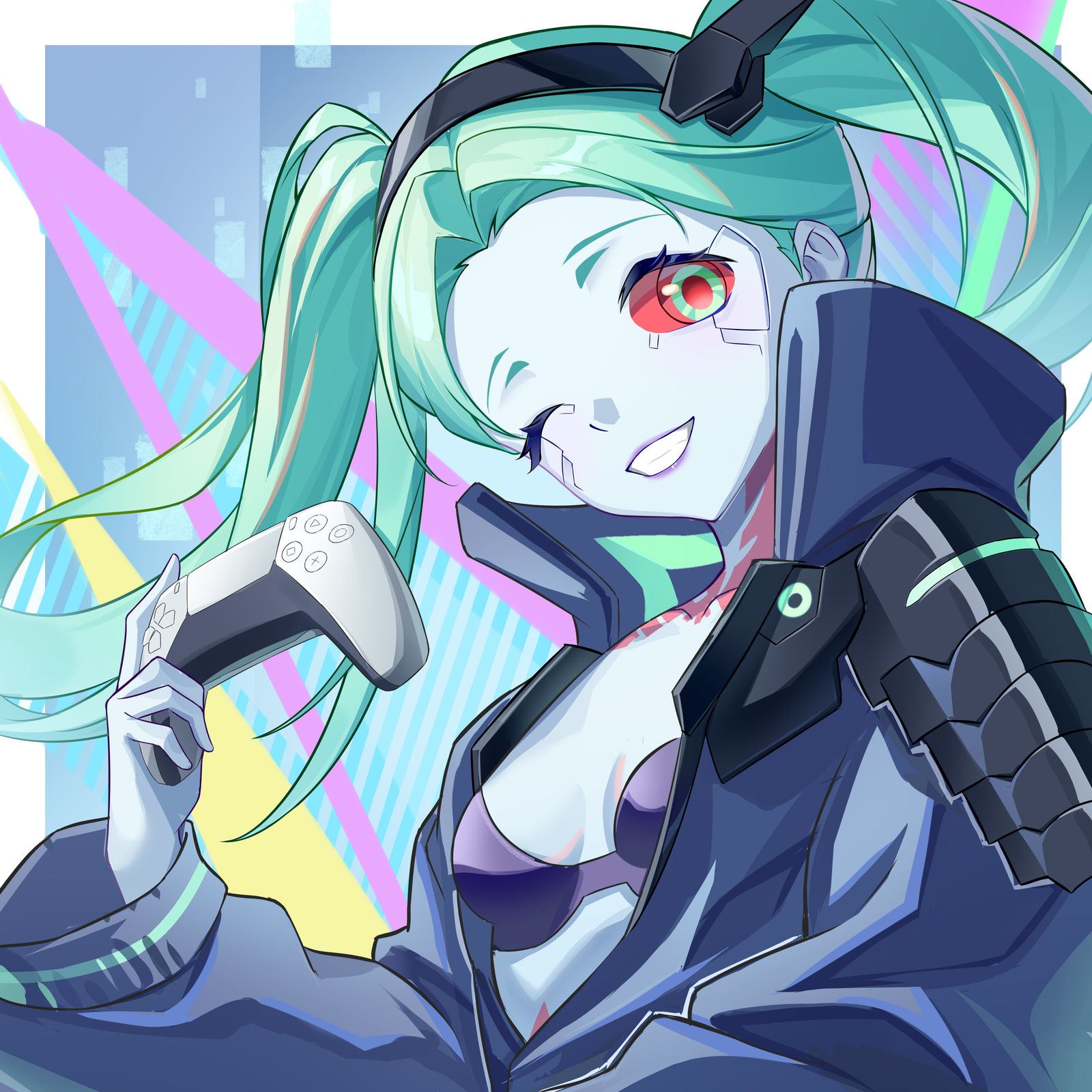 丽贝卡插画图片壁纸