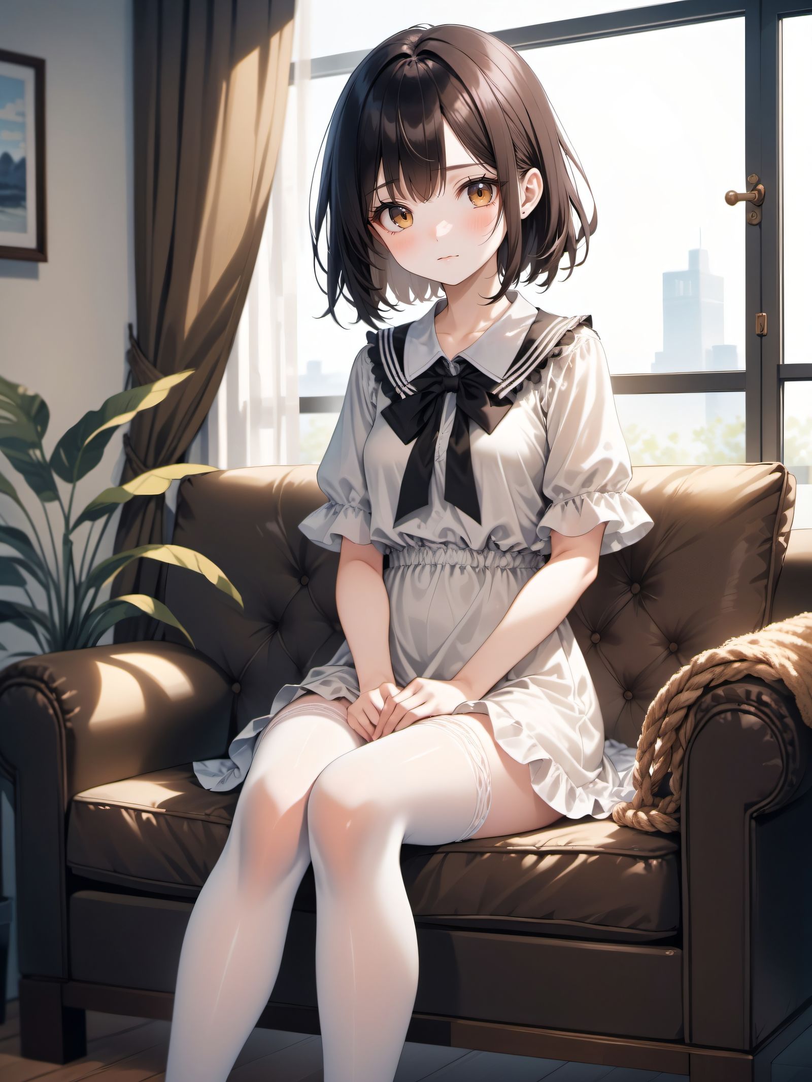 窗边的少女‌头像同人高清图