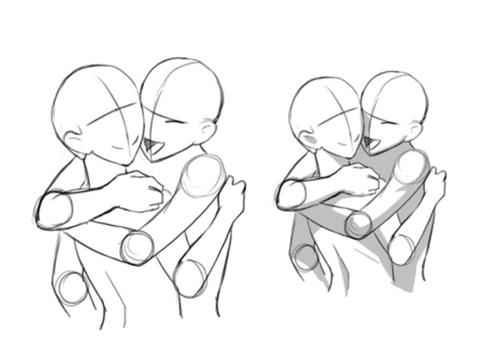 preciat的拥抱动作参考