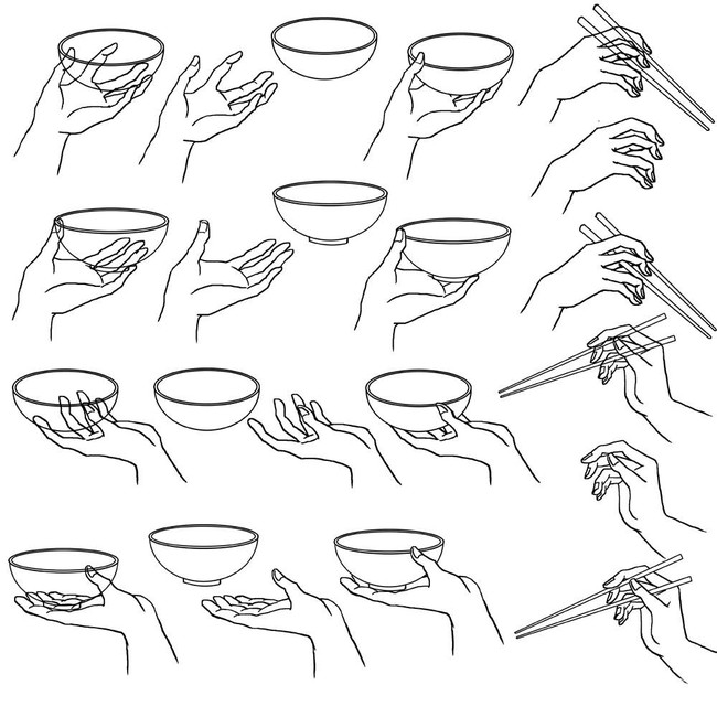 日系画手素材参考