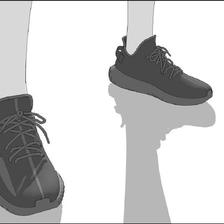 超多脚和鞋子的素材插画图片壁纸