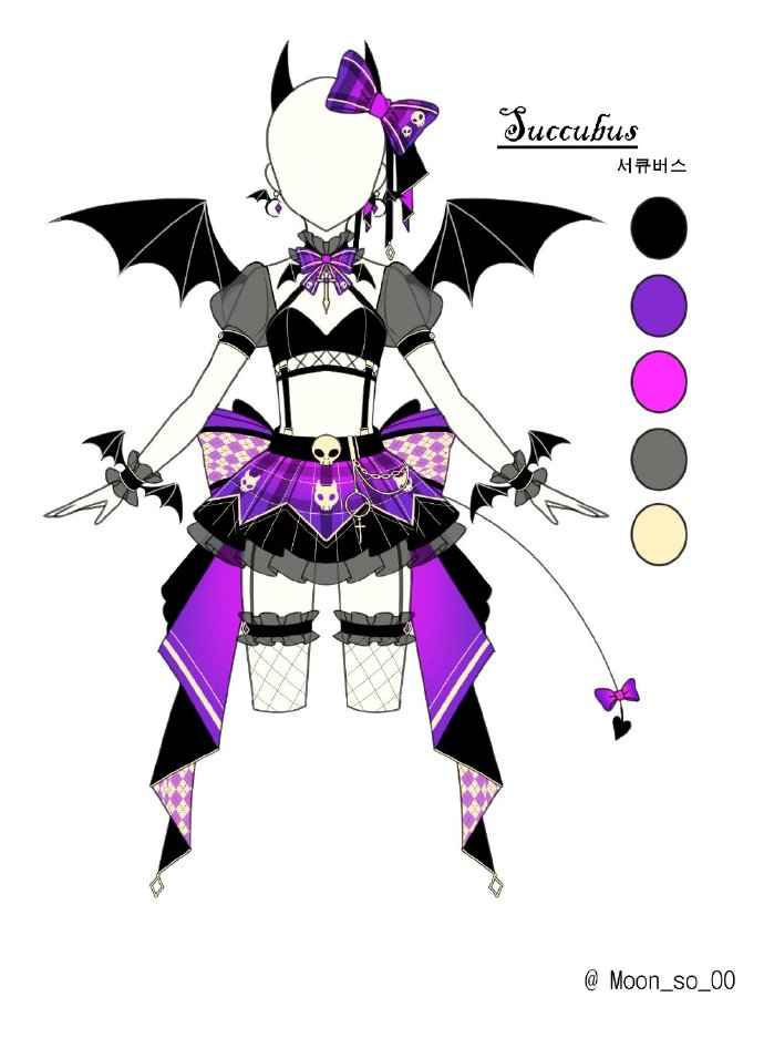 服装设计参考服装绘画素材