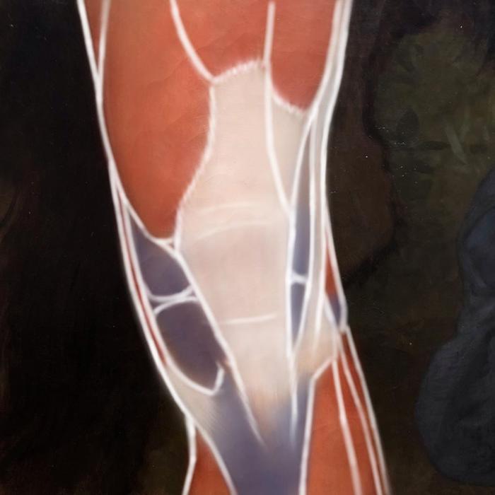 膝盖的绘制参考，画大腿一定要注意的地方插画图片壁纸
