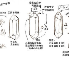 插画师松村上久郎关于宝石的画法教程