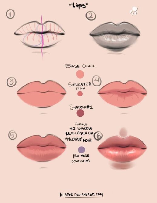 论嘴唇的多样性，你最爱哪款插画图片壁纸