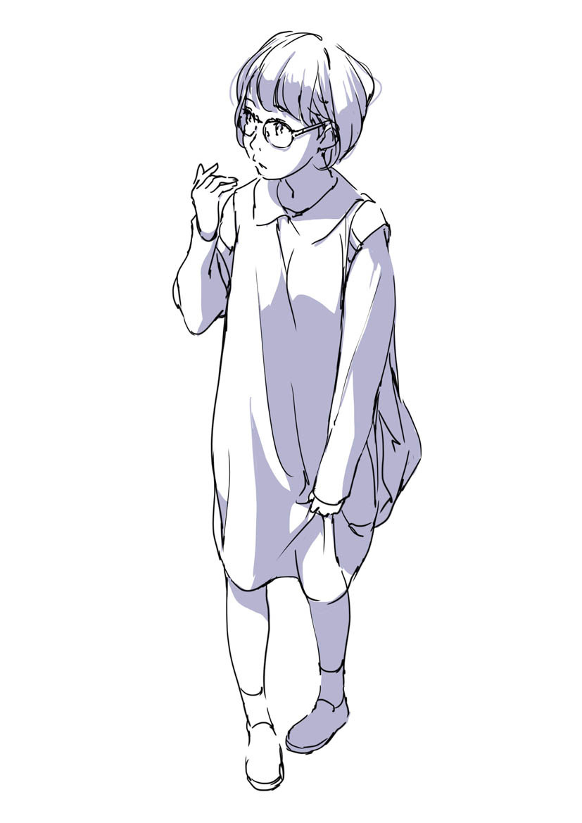 人物日常动态姿势参考