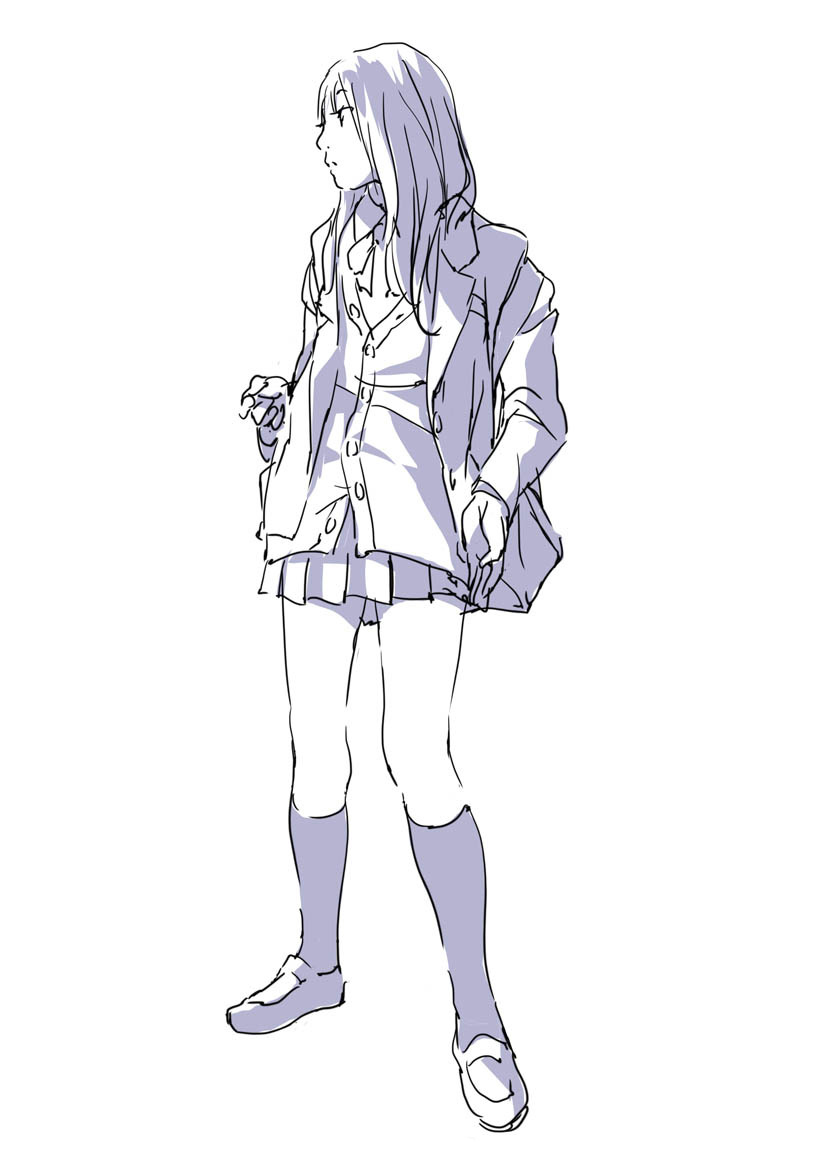 人物日常动态姿势参考