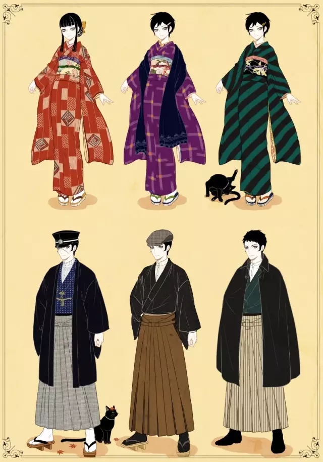 超好看的呀 来自画师烟李ケムリリ很棒的动漫大正