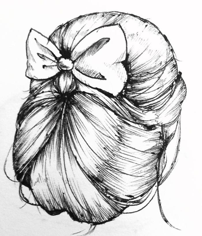 女性发型素材参考插画图片壁纸