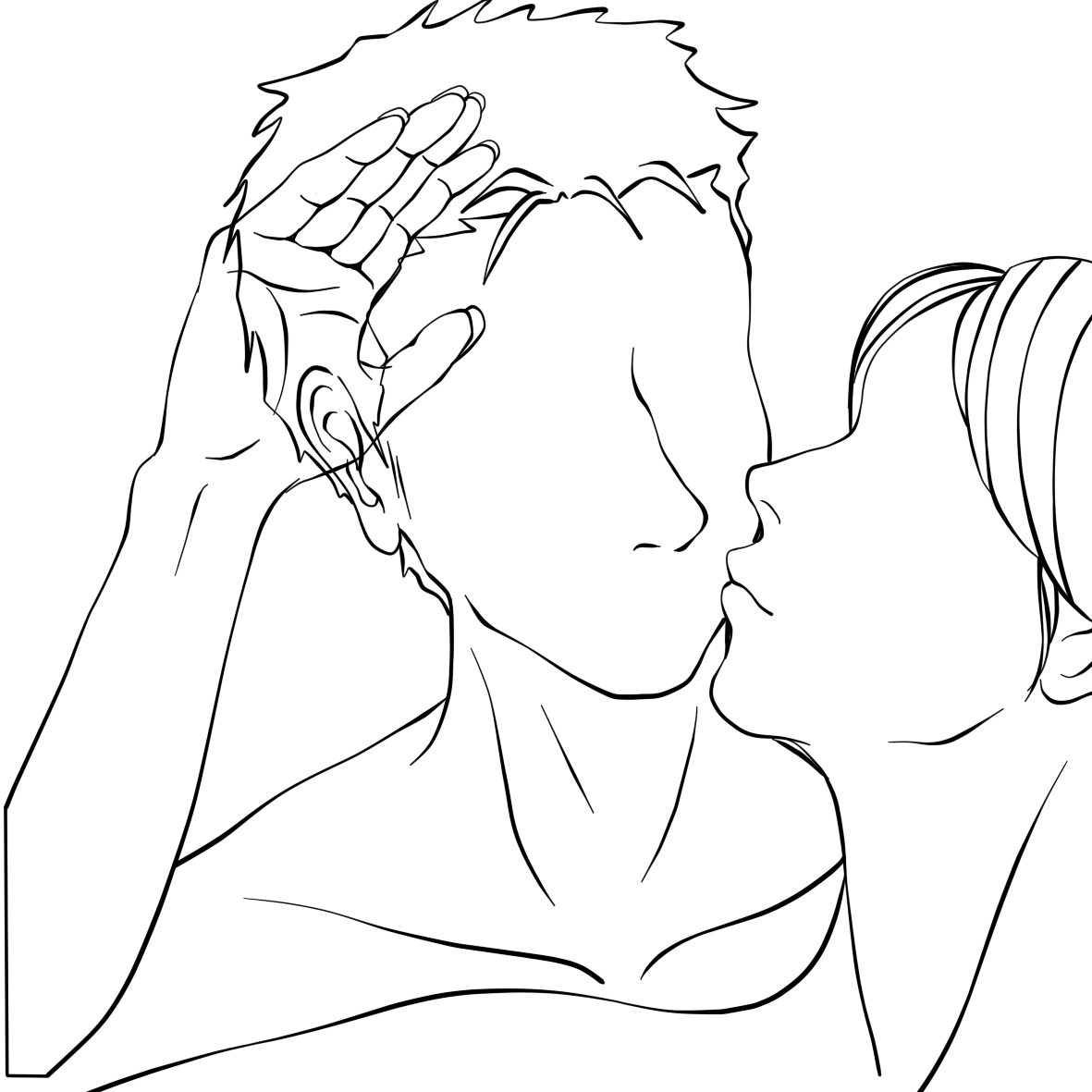 情侣之间的手部互动