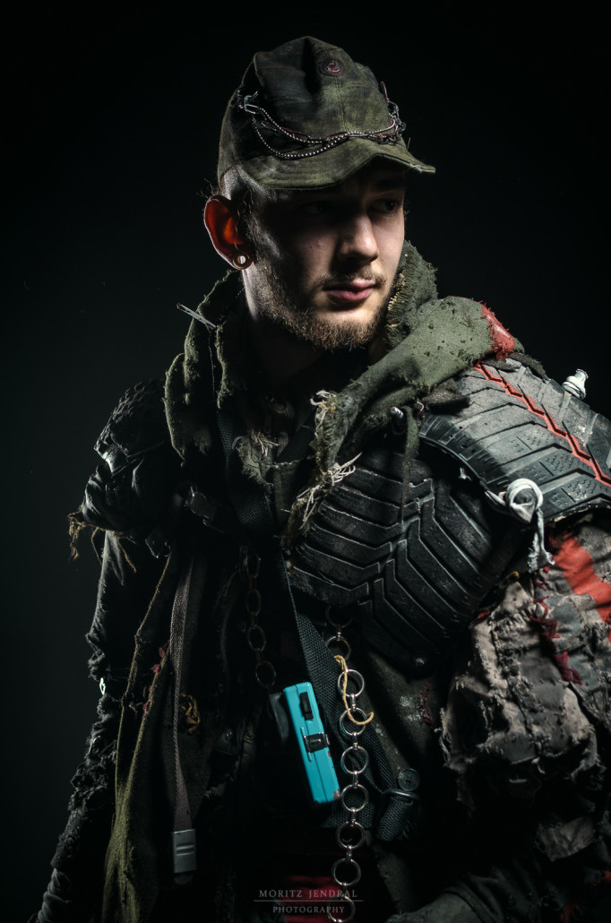 废土风格人物参考服装跟造型都很有特色