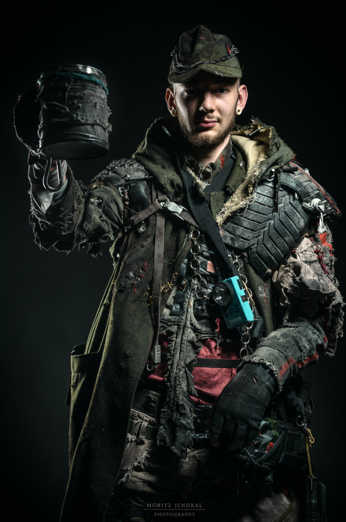 废土风格人物参考服装跟造型都很有特色