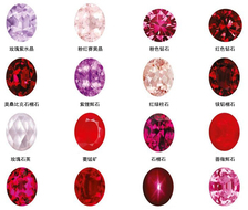 彩色宝石质感参考， 钻石结晶类也可以参考噢