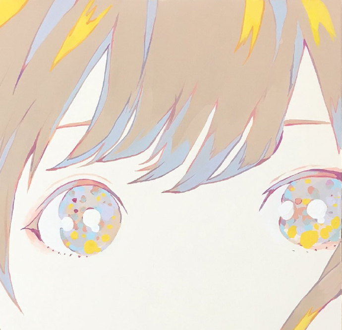 二次元萌妹子的眼睛日本画师ナナカワ画风参考