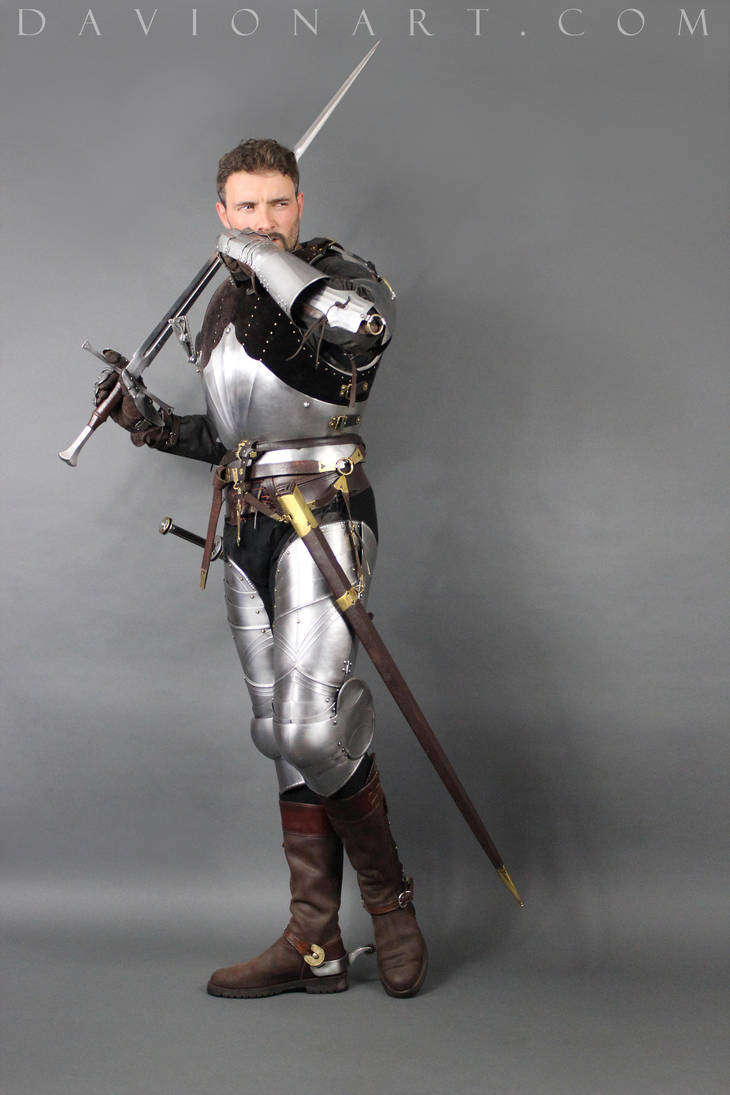 中世纪骑士打斗素材服装动态一次到位