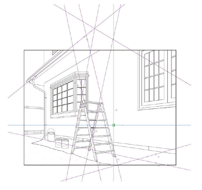 透视教程参考 插画图片壁纸