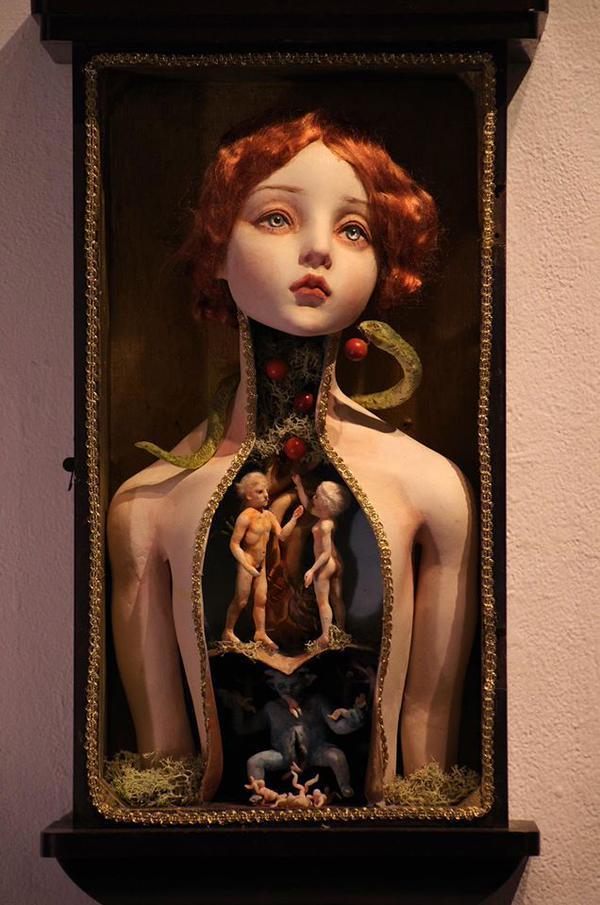 诡异人形艺术家清水真理marishimizu的作品我还是中午发吧晚上发怕有