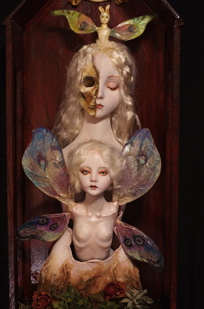 诡异人形艺术家清水真理marishimizu的作品我还是中午发吧晚上发怕有