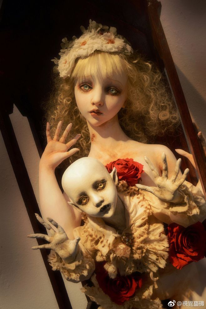 诡异人形艺术家清水真理marishimizu的作品我还是中午发